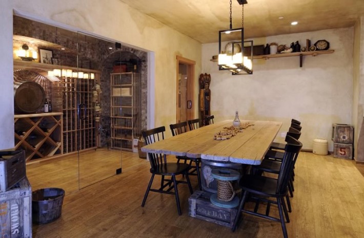 View of Show-Stopping Luxury Home Design Trends: Wine Cellars